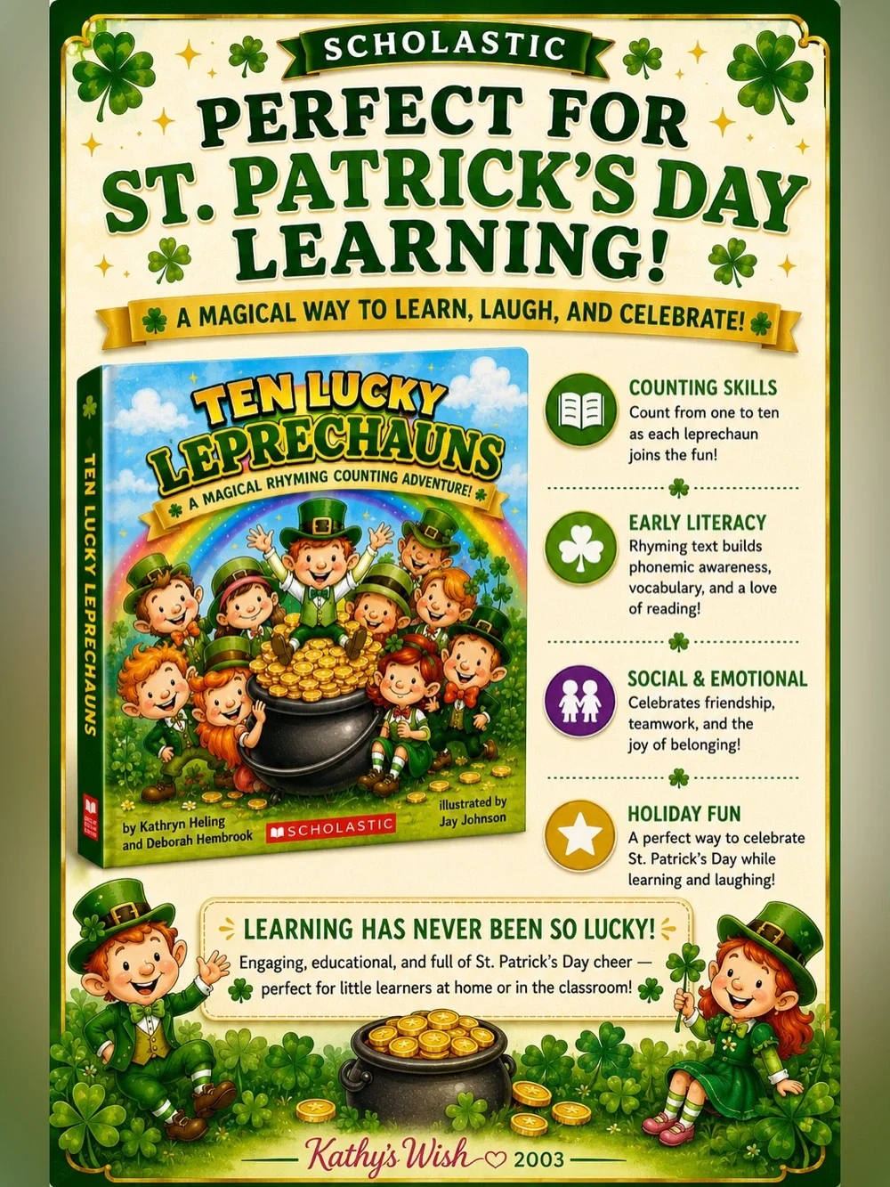Ten Lucky Leprechauns